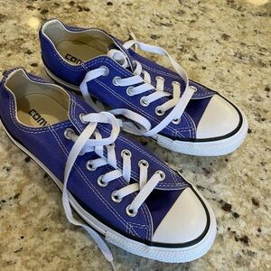 Converse All Star Purple Sneakers with Rubber Toe Cap casual shoe